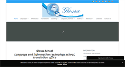 Desktop Screenshot of glossa.ch