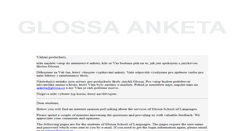 Desktop Screenshot of anketa.glossa.cz